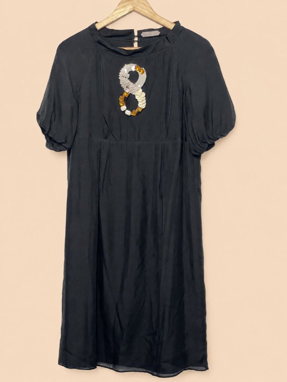 Dorothee Schumacher 100% Silk European Mid Length Dress L Size